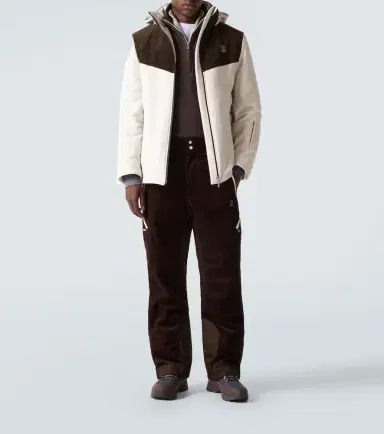 Brunello Cucinelli Corduroy-paneled ski jacket | Thumbnail 2