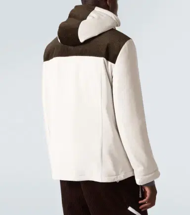 Brunello Cucinelli Corduroy-paneled ski jacket | Thumbnail 3