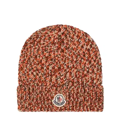 Moncler Logo virgin wool beanie | Thumbnail 1