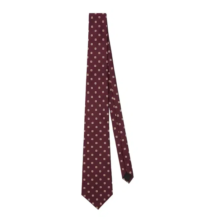 Silk twill tie