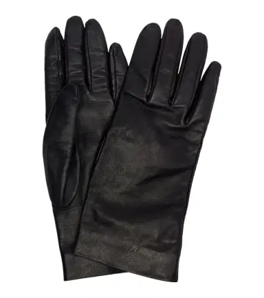 Saint Laurent Cassandre leather gloves | Thumbnail 1