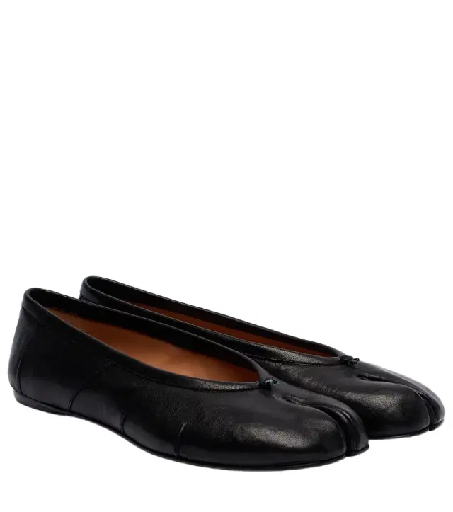 Maison Margiela Tabi New leather ballet flats