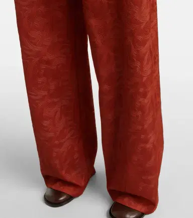Dries Van Noten Jacquard straight pants | Thumbnail 5