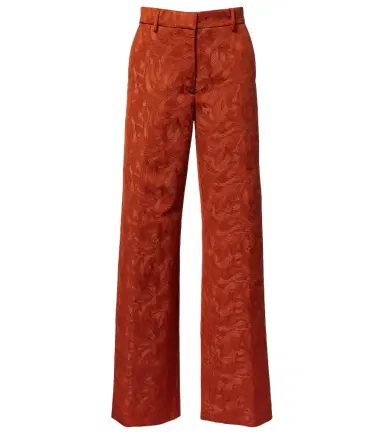 Dries Van Noten Jacquard straight pants | Thumbnail 1