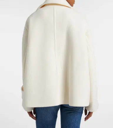Chloe Chloé Oversized wool-blend coat | Thumbnail 4 Chloe Chloé Oversized wool-blend coat | Thumbnail 4