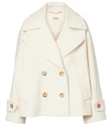 Chloe Chloé Oversized wool-blend coat | Thumbnail 1 Chloe Chloé Oversized wool-blend coat | Thumbnail 1