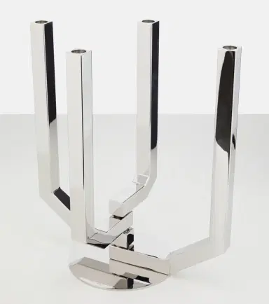 Christofle Arborescence stainless steel candle holder | Thumbnail 4