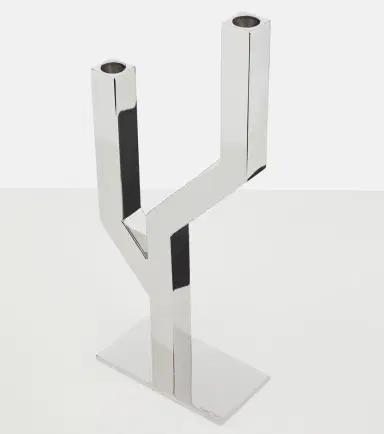 Christofle Arborescence stainless steel candle holder | Thumbnail 3
