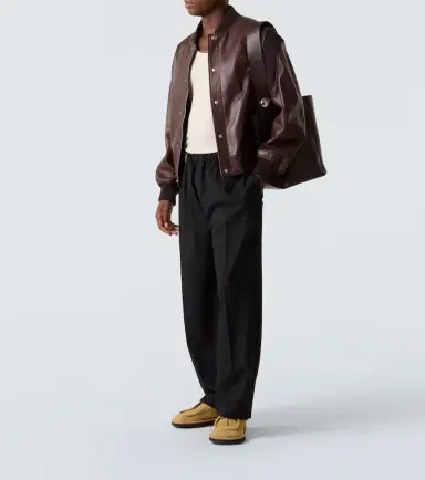Loewe Belted wool straight pants | Thumbnail 2 Loewe Belted wool straight pants | Thumbnail 2
