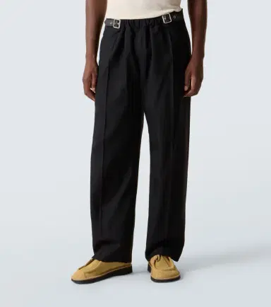 Loewe Belted wool straight pants | Thumbnail 3 Loewe Belted wool straight pants | Thumbnail 3