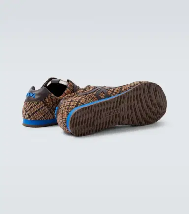 Loewe Ballet Runner 2.0 checked suede sneakers | Thumbnail 2 Loewe Ballet Runner 2.0 checked suede sneakers | Thumbnail 2