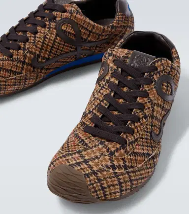 Loewe Ballet Runner 2.0 checked suede sneakers | Thumbnail 3 Loewe Ballet Runner 2.0 checked suede sneakers | Thumbnail 3
