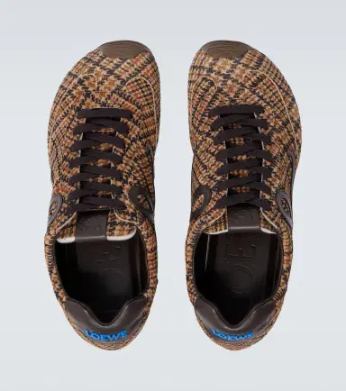 Loewe Ballet Runner 2.0 checked suede sneakers | Thumbnail 4 Loewe Ballet Runner 2.0 checked suede sneakers | Thumbnail 4