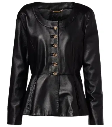 Chloé Chloé Peplum leather jacket | Thumbnail 1 Chloé Chloé Peplum leather jacket | Thumbnail 1