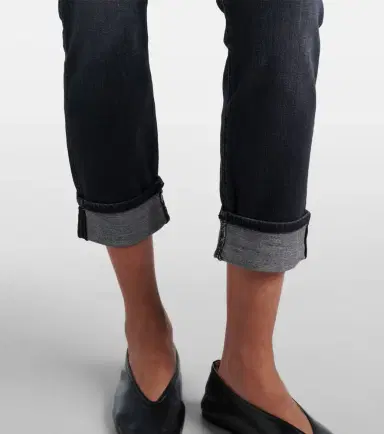 7 For All Mankind Mid-rise cropped skinny jeans | Thumbnail 5