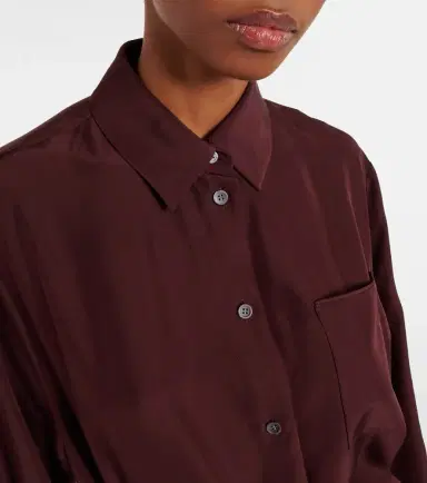 Loewe Belted silk blouse | Thumbnail 5