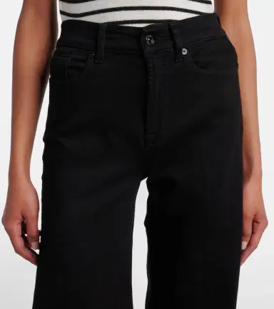 7 For All Mankind Lotta high-rise wide-leg jeans | Thumbnail 4