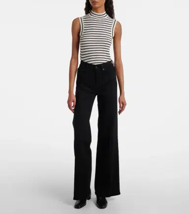 7 For All Mankind Lotta high-rise wide-leg jeans | Thumbnail 7