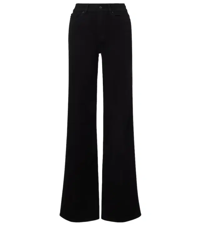 7 For All Mankind Lotta high-rise wide-leg jeans