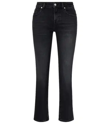 7 For All Mankind Calie Straight cropped mid-rise straight jeans | Thumbnail 1