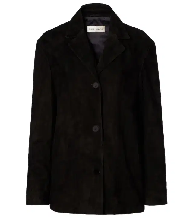 Nour Hammour Opus suede blazer