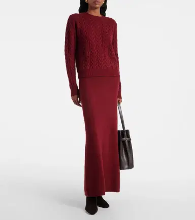 Max Mara Aramis cable-knit cashmere sweater | Thumbnail 2