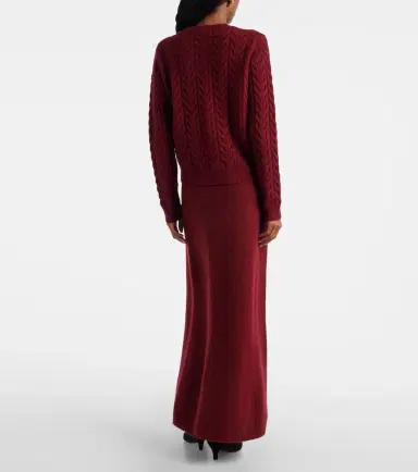 Max Mara Aramis cable-knit cashmere sweater | Thumbnail 3