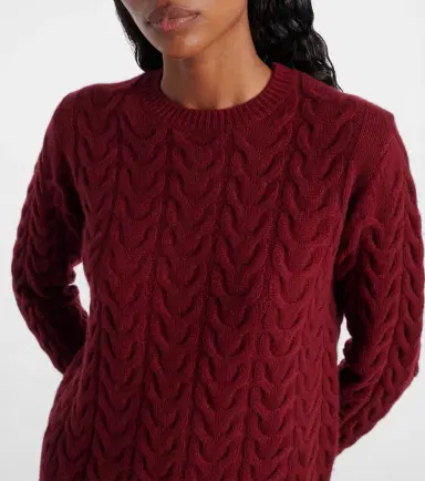 Max Mara Aramis cable-knit cashmere sweater | Thumbnail 4