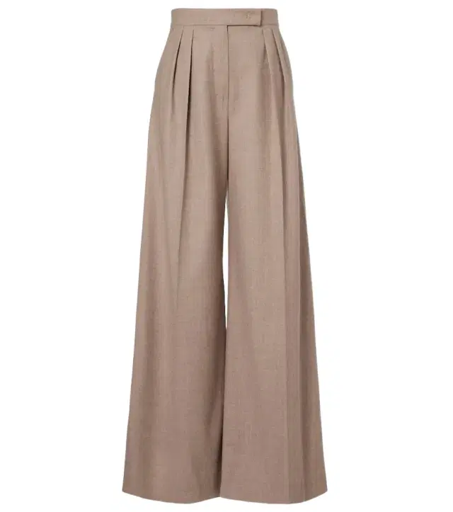 Max Mara Cashmere-blend wide-leg pants