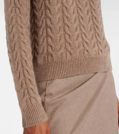 Max Mara Aramis cable-knit cashmere sweater | Thumbnail 5