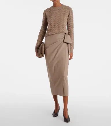 Max Mara Aramis cable-knit cashmere sweater | Thumbnail 6