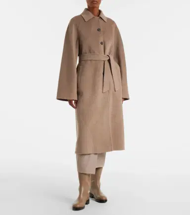 Max Mara Centro belted cashmere coat | Thumbnail 5