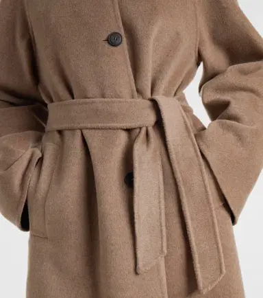 Max Mara Centro belted cashmere coat | Thumbnail 6