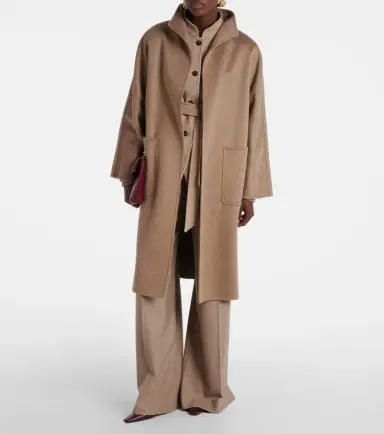 Max Mara Lilia cashmere wrap coat | Thumbnail 3