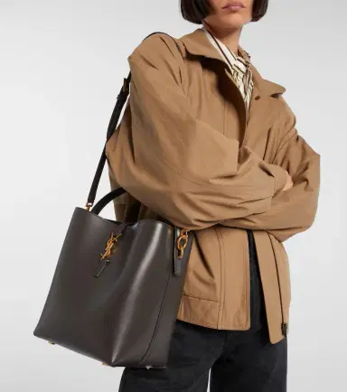 Saint Laurent Le 37 Cassandre leather bucket bag | Thumbnail 5 Saint Laurent Le 37 Cassandre leather bucket bag | Thumbnail 5