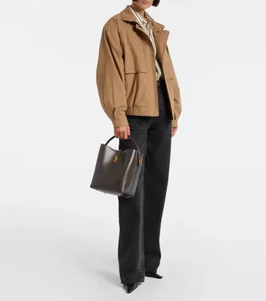 Saint Laurent Le 37 Cassandre leather bucket bag | Thumbnail 7 Saint Laurent Le 37 Cassandre leather bucket bag | Thumbnail 7