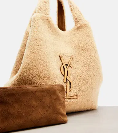 Saint Laurent Icare Maxi shearling shopper | Thumbnail 3 Saint Laurent Icare Maxi shearling shopper | Thumbnail 3