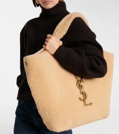 Saint Laurent Icare Maxi shearling shopper | Thumbnail 7 Saint Laurent Icare Maxi shearling shopper | Thumbnail 7