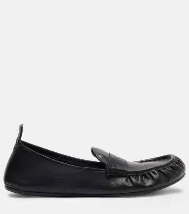 Acne Studios Leather penny loafers | Thumbnail 4 Acne Studios Leather penny loafers | Thumbnail 4