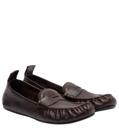 Acne Studios Leather penny loafers | Thumbnail 1 Acne Studios Leather penny loafers | Thumbnail 1