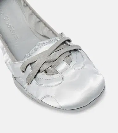 Acne Studios Bilaria satin sneakers | Thumbnail 3