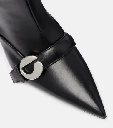 Coperni Logo leather ankle boots | Thumbnail 3