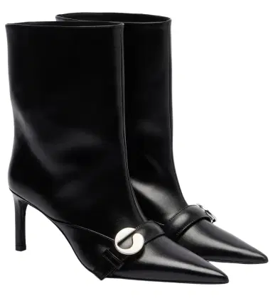 Coperni Logo leather ankle boots | Thumbnail 1