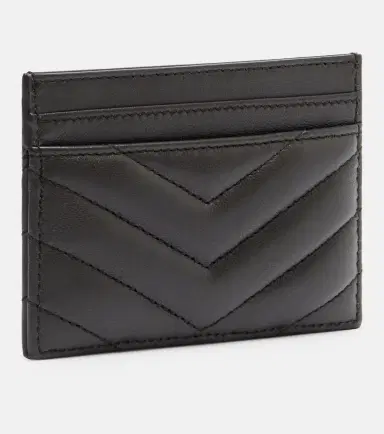 Saint Laurent Cassandre matelassé leather card holder | Thumbnail 2 Saint Laurent Cassandre matelassé leather card holder | Thumbnail 2