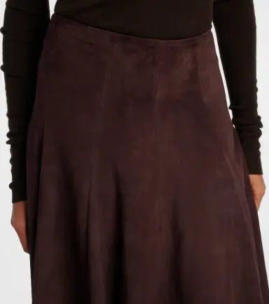 STOULS Suede midi skirt | Thumbnail 5 STOULS Suede midi skirt | Thumbnail 5