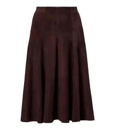 STOULS Suede midi skirt | Thumbnail 1 STOULS Suede midi skirt | Thumbnail 1