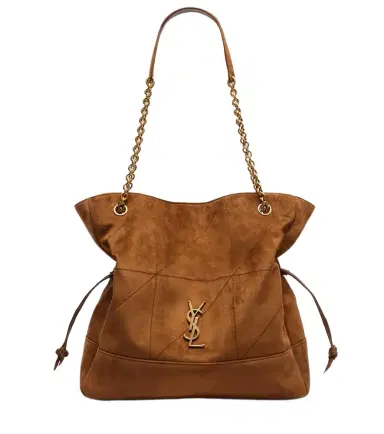 Saint Laurent Jamie Shopping suede tote bag | Thumbnail 1 Saint Laurent Jamie Shopping suede tote bag | Thumbnail 1
