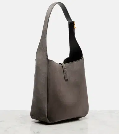 Saint Laurent Le 5 à 7 Supple Small suede shoulder bag | Thumbnail 2