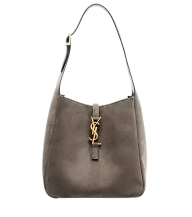 Saint Laurent Le 5 à 7 Supple Small suede shoulder bag | Thumbnail 1
