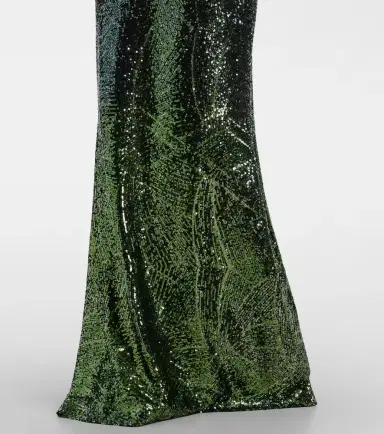 Elie Saab Ombré sequined silk-blend gown | Thumbnail 5